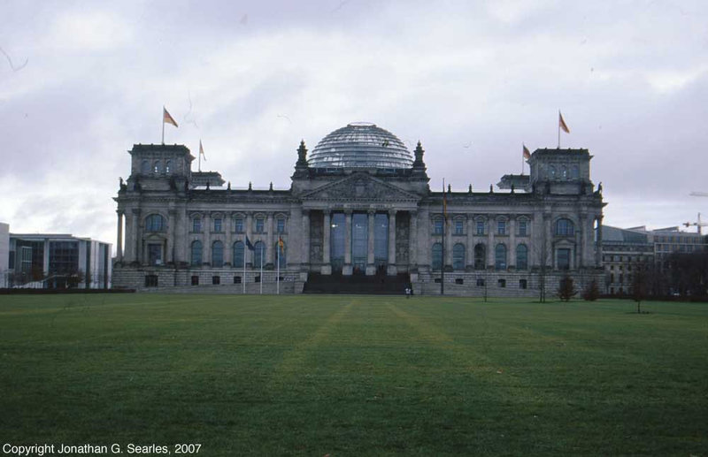 Bundestag (Reichstag), Berlin, Germany, 2007