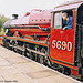 ex-LMS #5690, "Leander" at Bury, East Lancashire, England(UK), 2003