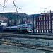 Amtrak #714 Working An Empire Service At Little Falls, NY, USA, 2000