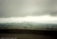 View From Knob Hill, Picture 1, San Francisco, CA, USA, 1993