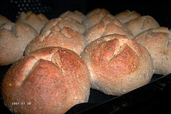 Rolls from recipe Whole-Meal Bread
