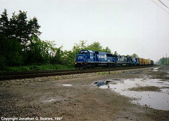 Conrail Reefer Express, Berea, OH, USA, 1997