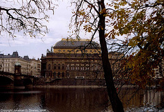 Narodni Divadlo Seen From Zofin, Prague, CZ, 2006