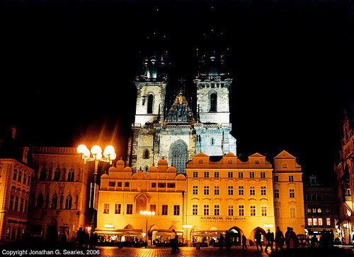 Tyn At Night, Prague, CZ, 2006