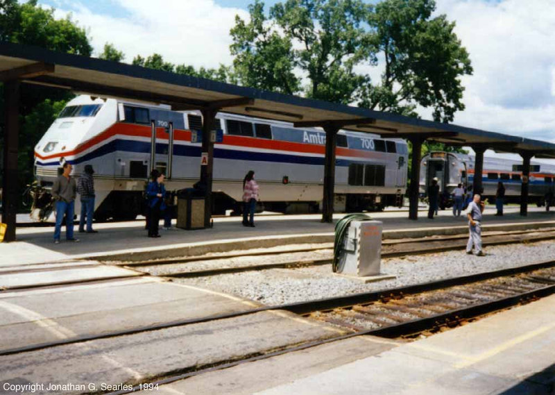 Amtrak #700, Albany-Rensselaer, NY, USA, 1994
