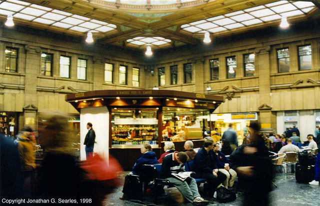 Edinburgh Waverley Station, Edinburgh, Scotland, UK, 1998