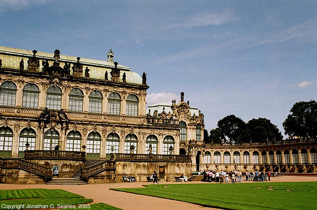 Zwinger Palace, Picture 1, Dresden, Sachsen (Saxony), Germany, 2005