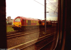 EWS Class 67 Diesel Locomotives, Norwich, Norfolk, UK, 2000