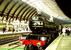 ex-LNER #4771 (ex-BR #60800), "Green Arrow," York Central Station, York, North Yorkshire, UK, 2003