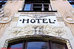 Hotel Sign, Josefuv Dul, Liberecky Kraj, Bohemia(CZ), 2006