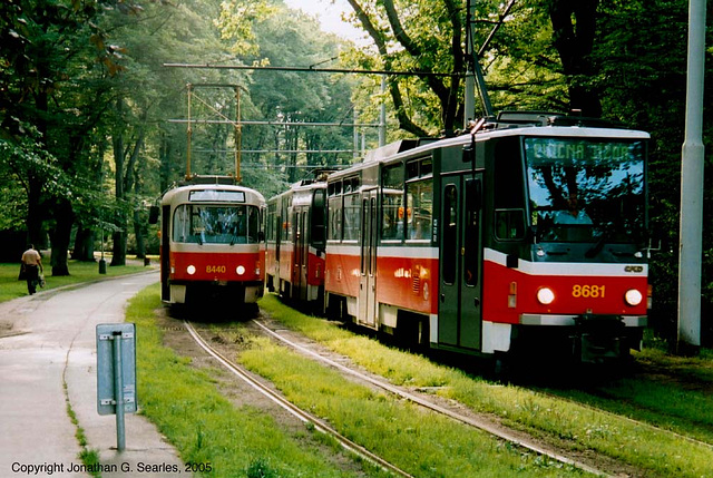 Tatra Trams, Vystaviste, Prague, CZ, 2005