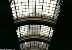 Glass Roof, Cleveland Union Terminal (C.U.T., Picture 6), Cleveland, Ohio, USA, 1997
