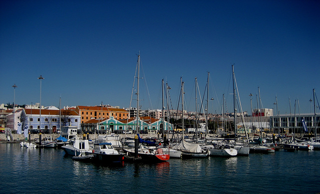 Lisboa, one of many river Tejo's docks