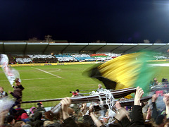 The colors of the teams which lost against St.Pauli before