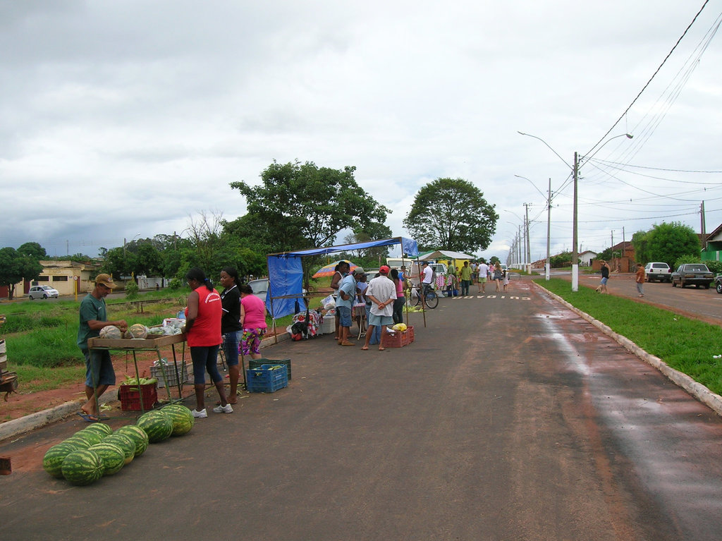 Un Marché à Rancharia, Brésil