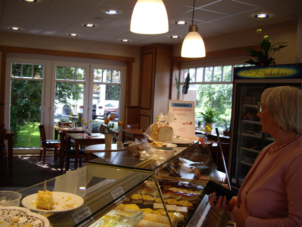 in einer Bäckerei in Friesland