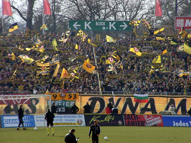 Heimkurve Dynamo Dresden