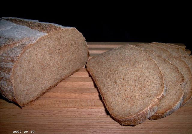 Basic Whole Wheat Bread 2