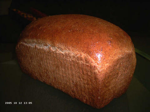 100% Percent Whole Wheat Loaf