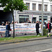 Demonstration against rassism, repression and commerzialisation of soccer