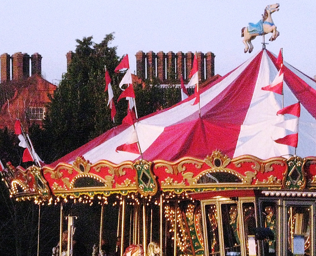 Carousel and chimneys