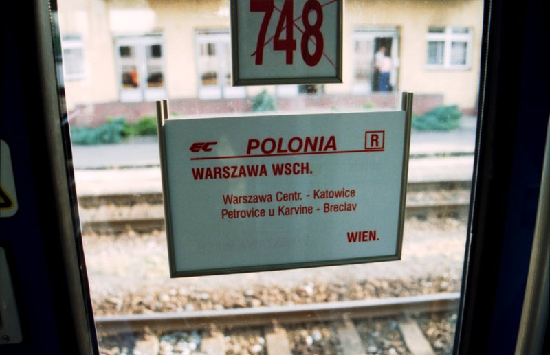 Polonia Destination Board, Petrovice u Karvine, Silesia (CZ), 2007