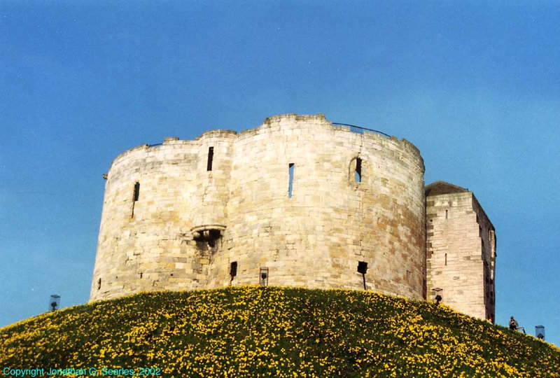Clifford's Tower (rescan), York, England, 2002
