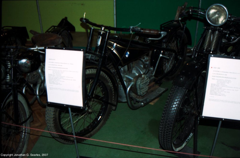 BMW R42 At The Palace of Culture and Science, Warsaw, Poland, 2007