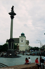 Monument Next To The Royal Castle, Plac Zamkowy, Warsaw, Poland, 2007