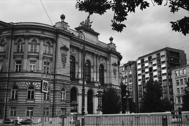 Old and New In Warsaw, Poland, 2007