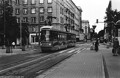 Tram Near Politechnika, Warsaw, Poland, 2007