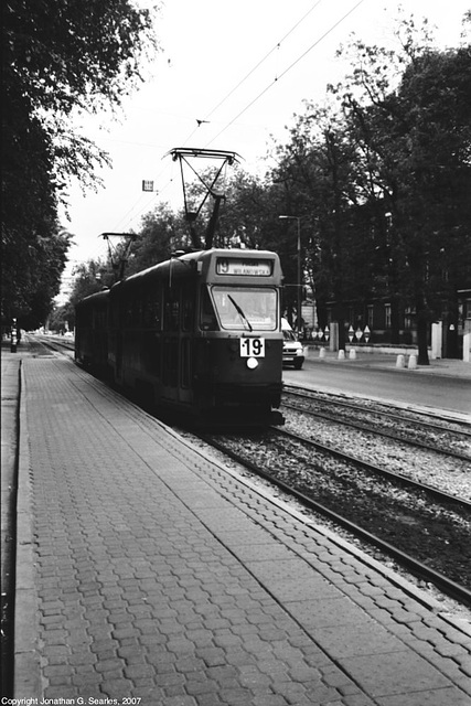 Warsaw Tram #436, Warsaw, Poland, 2007