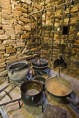Kitchen - ancient Frisian house interior