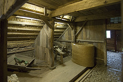 Ancient Frisian house interior