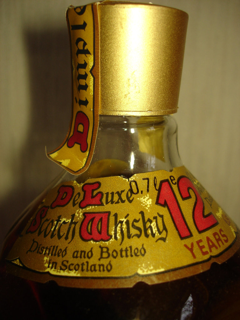 Destilled and Bottled in Scotland