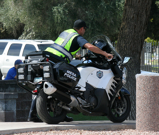 Mesa Police Motorcycle (9781)