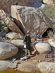 Ranger Dylan Displays Metate & Mortar (2481)