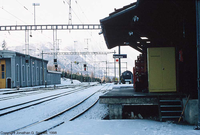 Pontresina Railway Yard, Pontresina, Switzerland, 1998