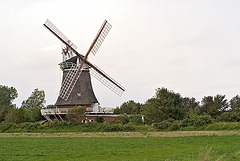 Windmill Oldsum on Föhr island
