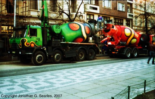 Hippie Cement Trucks, Namesti I.P Pavlova, Prague, CZ, 2007