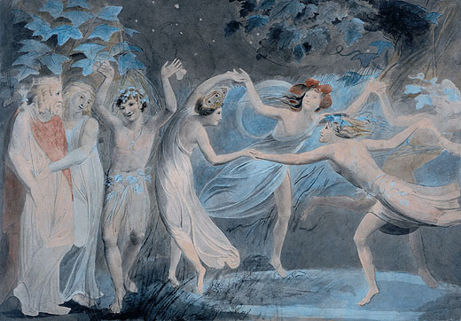 A Midsummer Night's Dream, par William Blake A Midsummer Night's Dream, par William Blake