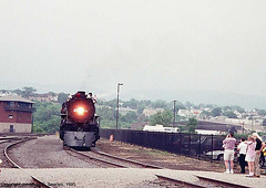 Ex-Milwaukee Road #261 At Steamtown During the 1995 NRHS National Convention, Picture 2, Scranton, PA, USA, 1995