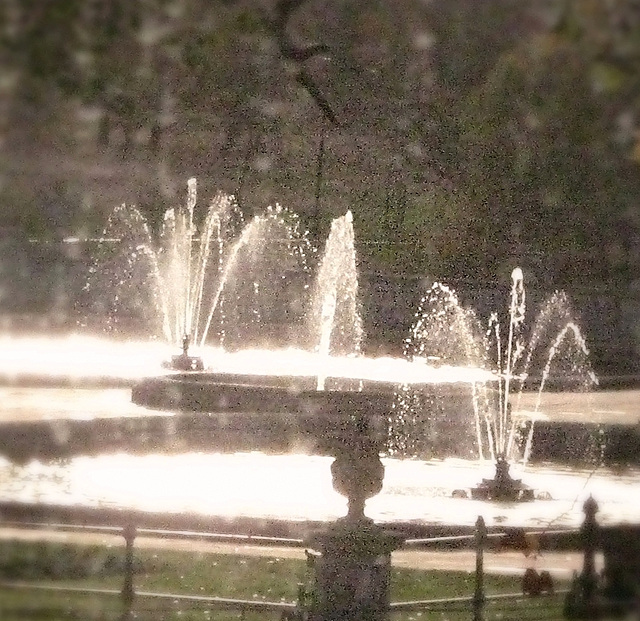 Fountains on the serpentine