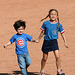 Kids Running The Bases at Hohokam Stadium (0860)