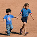 Kids Running The Bases at Hohokam Stadium (0862)