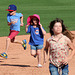 Kids Running The Bases at Hohokam Stadium (0736)