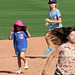Kids Running The Bases at Hohokam Stadium (0737)