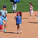 Kids Running The Bases at Hohokam Stadium (0741)