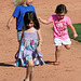 Kids Running The Bases at Hohokam Stadium (0748)