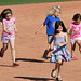 Kids Running The Bases at Hohokam Stadium (0749)